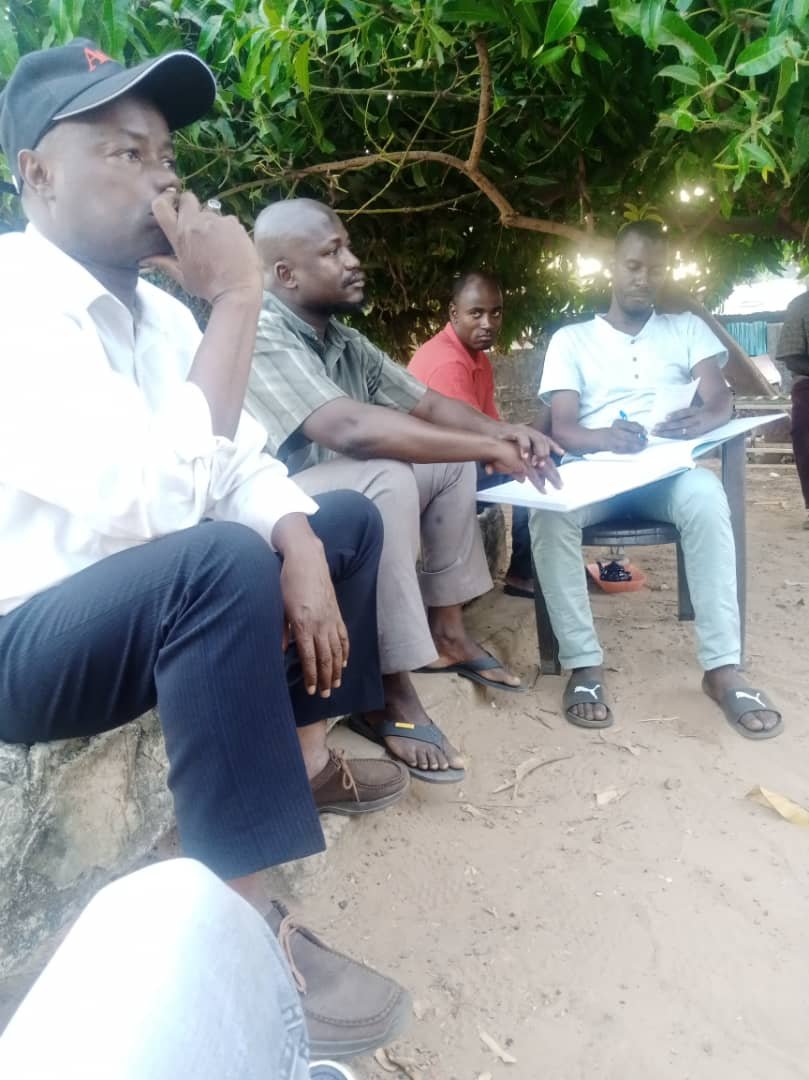 Bwiam Hospital staff audience